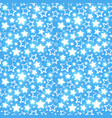 Blue blurred stars abstract seamless pattern Vector Image