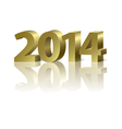2014 new year background vector image