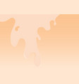 orange pastels liquid flow fluid shapes modern vector image