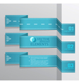 modern blue banner item vector image vector image