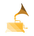 horn icon vector image