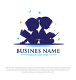 read logo designs vector image vector image