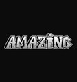 amazing word trippy psychedelic graffiti style vector image vector image