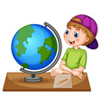 geography vector image