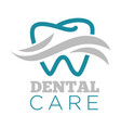 dental care dentist service isolated icon tooth vector image