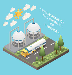 Electric power isometric icons energy generator Vector Image