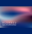 horizontal wide blue sky blurred background vector image vector image