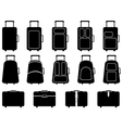 luggage vector image vector image