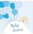 baby shower - boy vector image