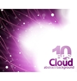 violet abstract background vector image