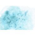blue watercolor stains splashing abstract vector image