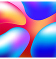 background style abstract liquid splash bubble vector image