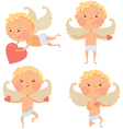 cupid angel vector image vector image