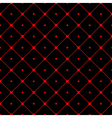 polka dot seamless pattern rhombus ornament 1 vector image