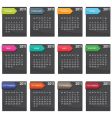 calender for 2011 vector image vector image