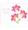 flower background floral isolated vector image
