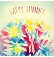 watercolor dragonfly vector image vector image