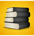 black books vector image vector image