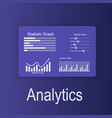 data analysis vector image