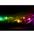 bright multicolored background vector image