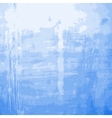 blue grainy messy wall vector image vector image