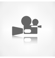 video camera icon media symbol vector image