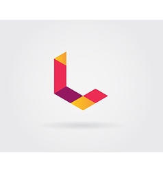 Logo letter icon design template elements Vector Image