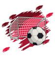 soccer sport game vector image