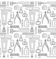 manicure tools and accessories a set elements vector image