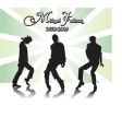 michael jackson rip vector image vector image