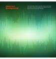 abstract green background vector image