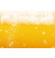 oktoberfest background beer foam craft lager vector image