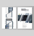 blog graphic business templates page website vector image