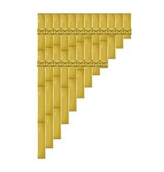 Cartoon pan flute Royalty Free Vector Image - VectorStock