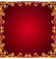red antique background vector image