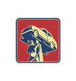 mechanic technician vector image