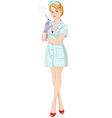 sexy nurse vector image