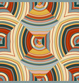 wave mosaic seamless pattern decorative lines vector image