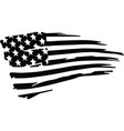 usa flag distressed american flag we the people vector image