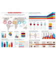 alcohol drinks consumption infographics design vector image