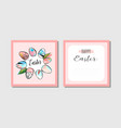 hand drawn abstract creative happy easter vector image vector image