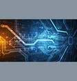 abstract background on technological vector image vector image