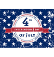 symbol american independence day vector image vector image