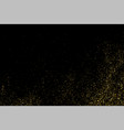gold glitter texture vector image vector image