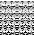 lace white seamless mesh pattern vector image vector image