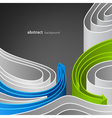 abstract wave background vector image vector image