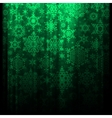green christmas background eps 10 vector image