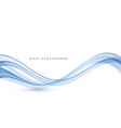 abstract colorful flowing wave lines vector image