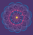 luminant mandala vector image vector image