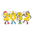 2022 new year characters vector image